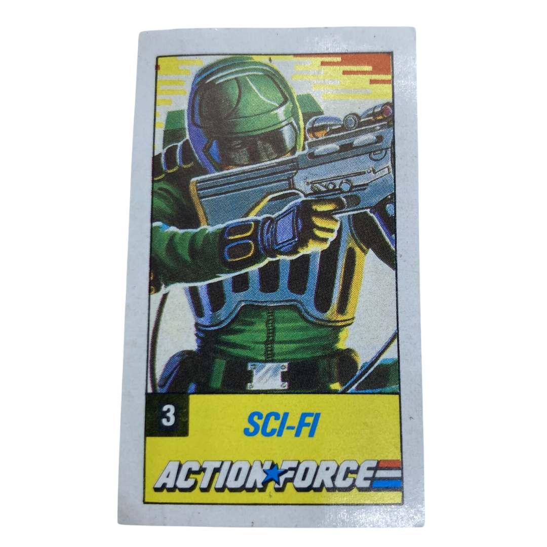 ction Force, GI Joe Sci FI sci-fi Collectors card 3