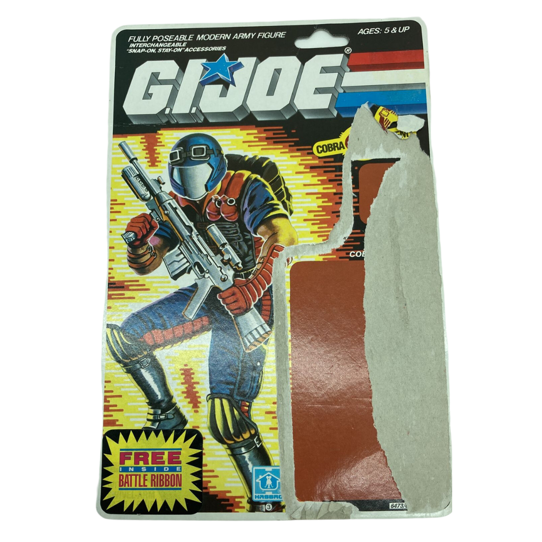 G.I. Joe, Action Force, Cobra Viper, Vipers full file card cardback 93