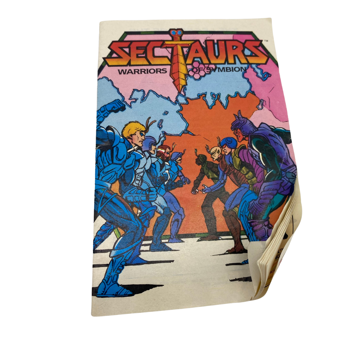 Sectaurs comic, product booklet