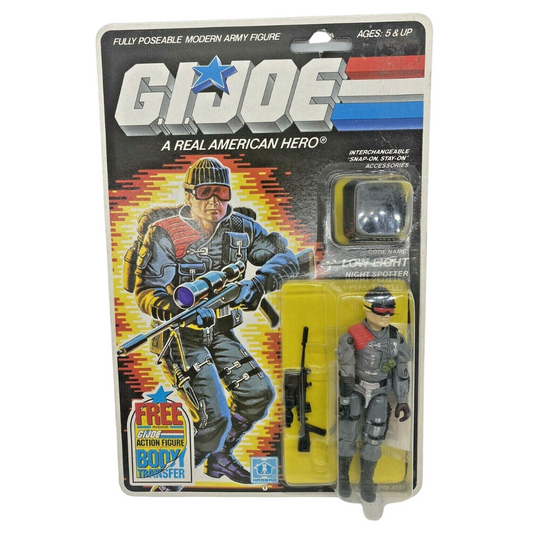 G.I. Joe Action Force Low Light MOC Complete vintage 1980s GI Joe lowlight