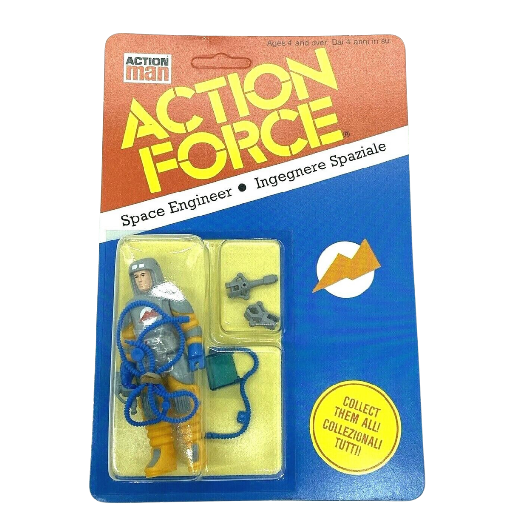 Action Force Palitoy Space Engineer MOC unpunched Space Force