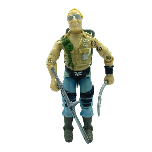 G.I. Joe Buzzer figure complete with file card