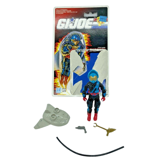 G.I. Joe TARGAT complete Cobra figure with card