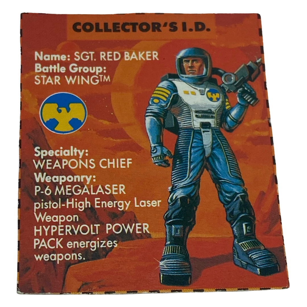 Starcom Collectors ID Red Baker