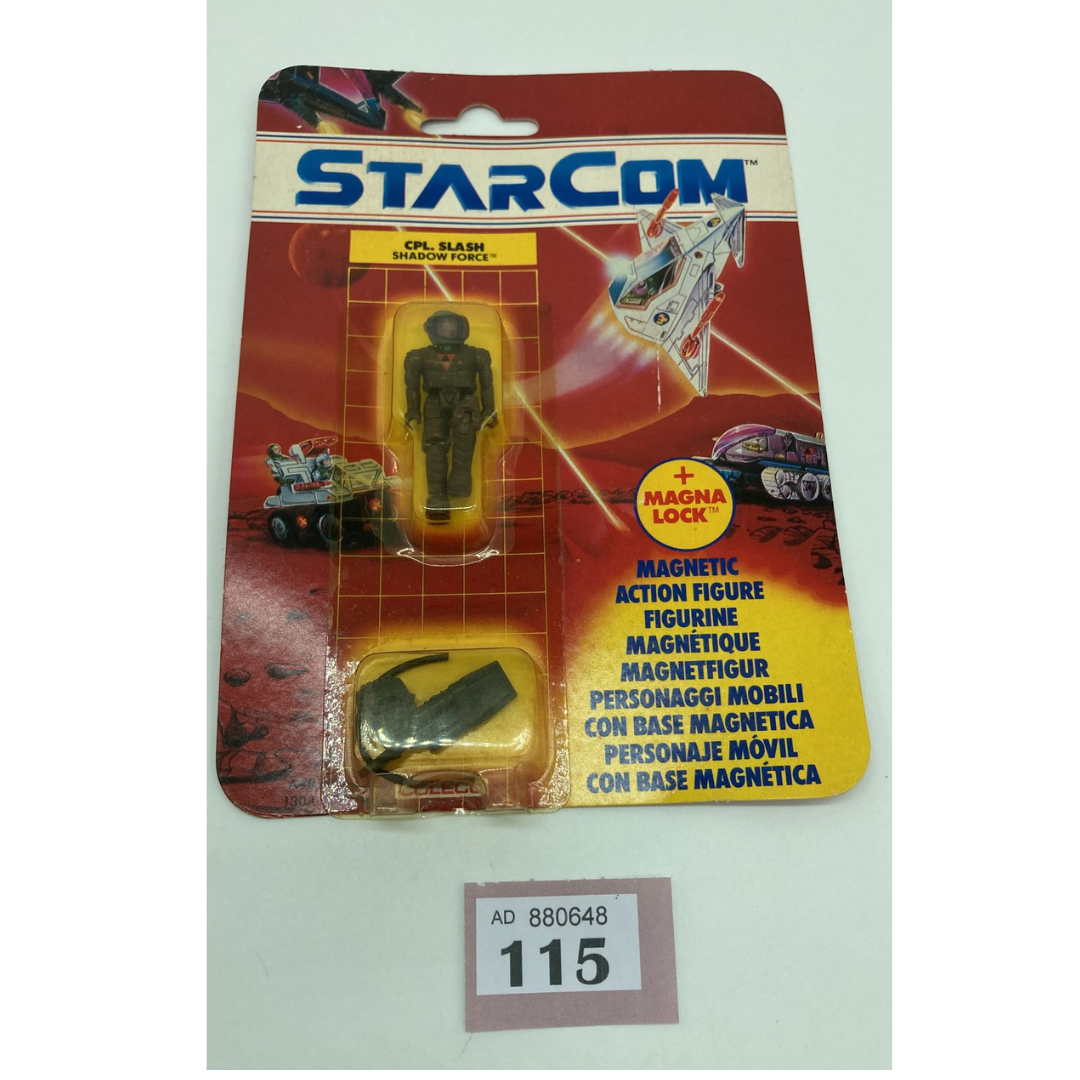 Starcom, StarCom CPL Slash MOC carded complete, figure, 115