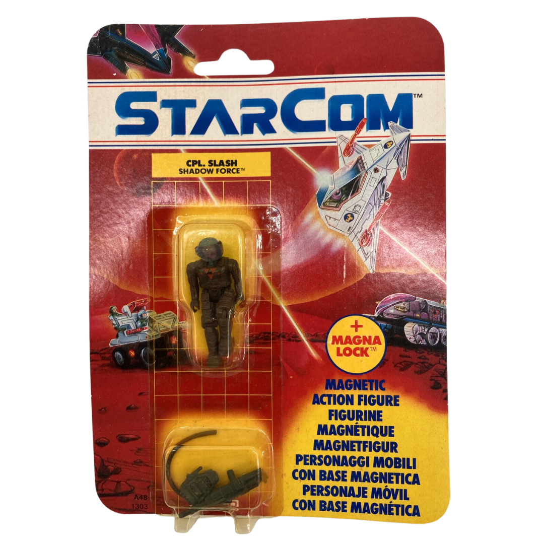 Starcom, StarCom CPL Slash MOC carded complete, figure, 115