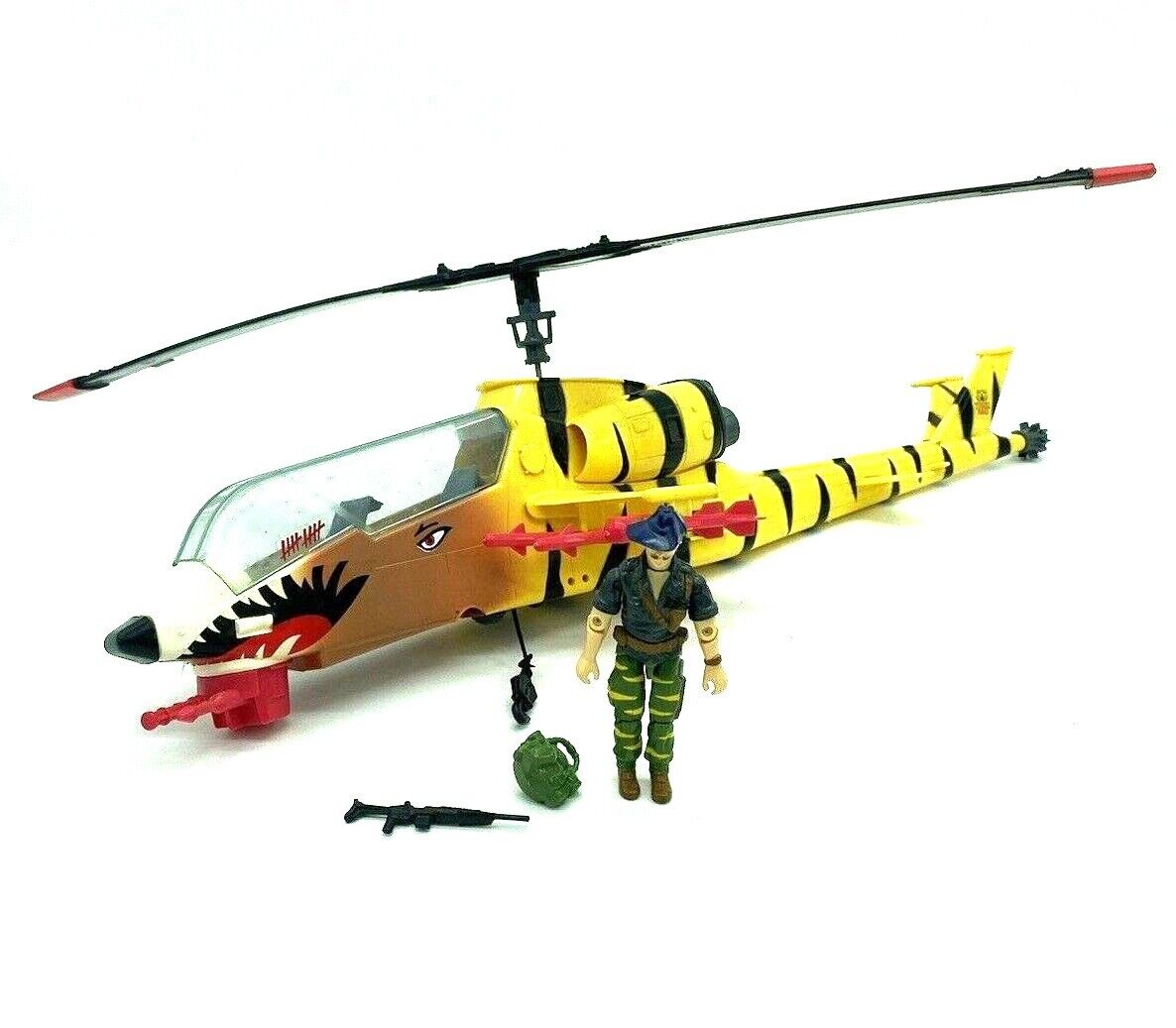 G.I. Joe Tigerfly Tiger Force helicopter with Recondo Tiger Fly