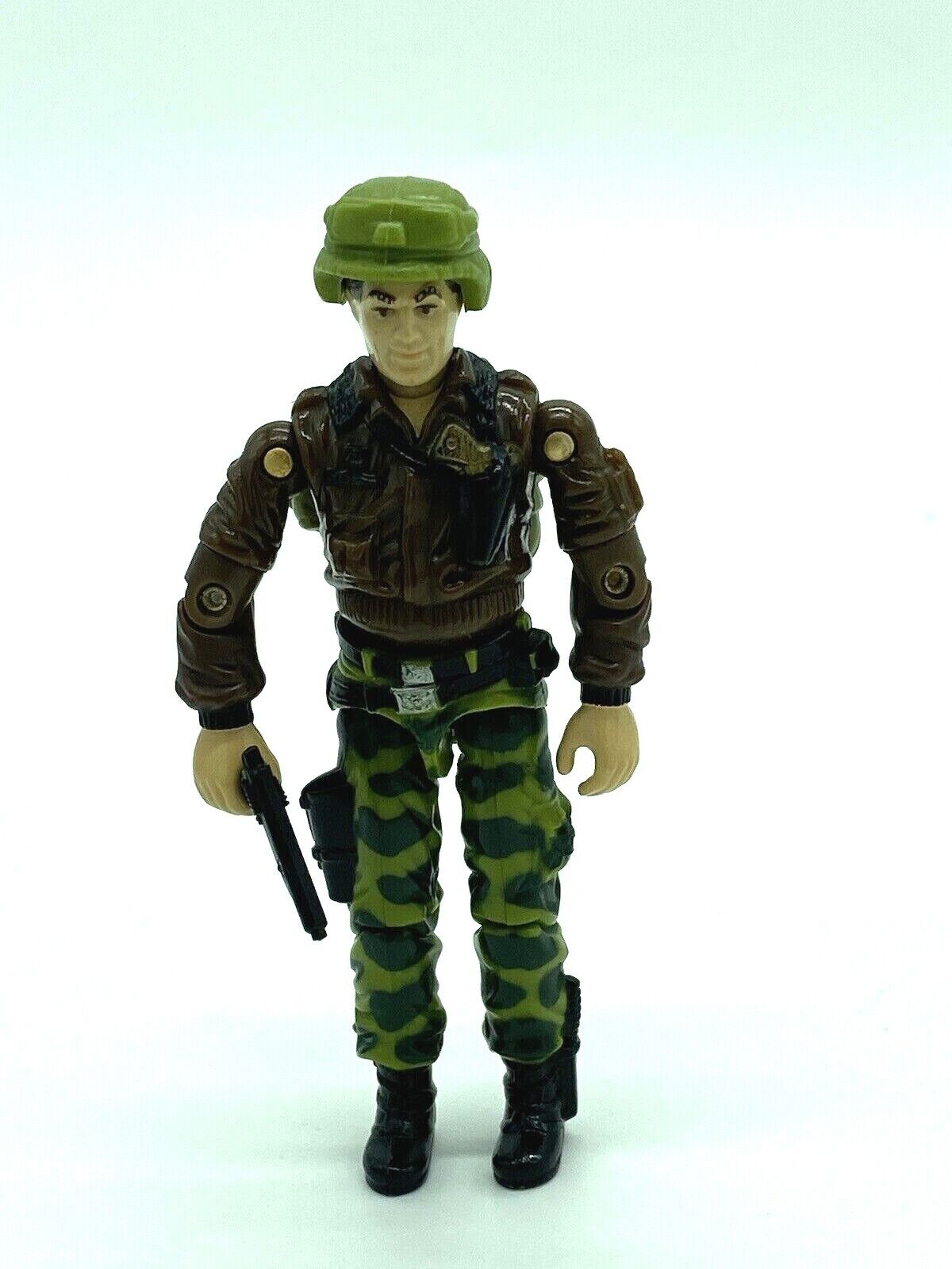 G.I. Joe Hawk complete figure. General Hawk with Action Force file card