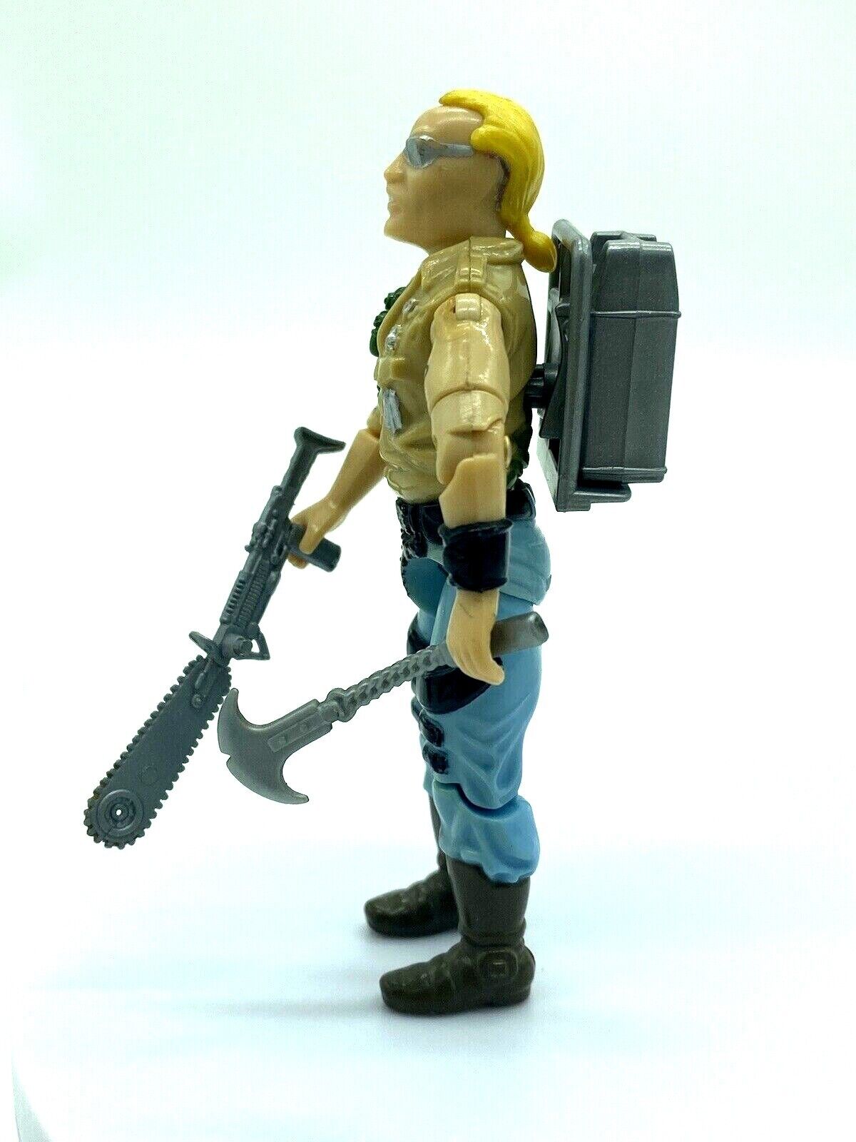 G.I. Joe Buzzer figure complete with file card