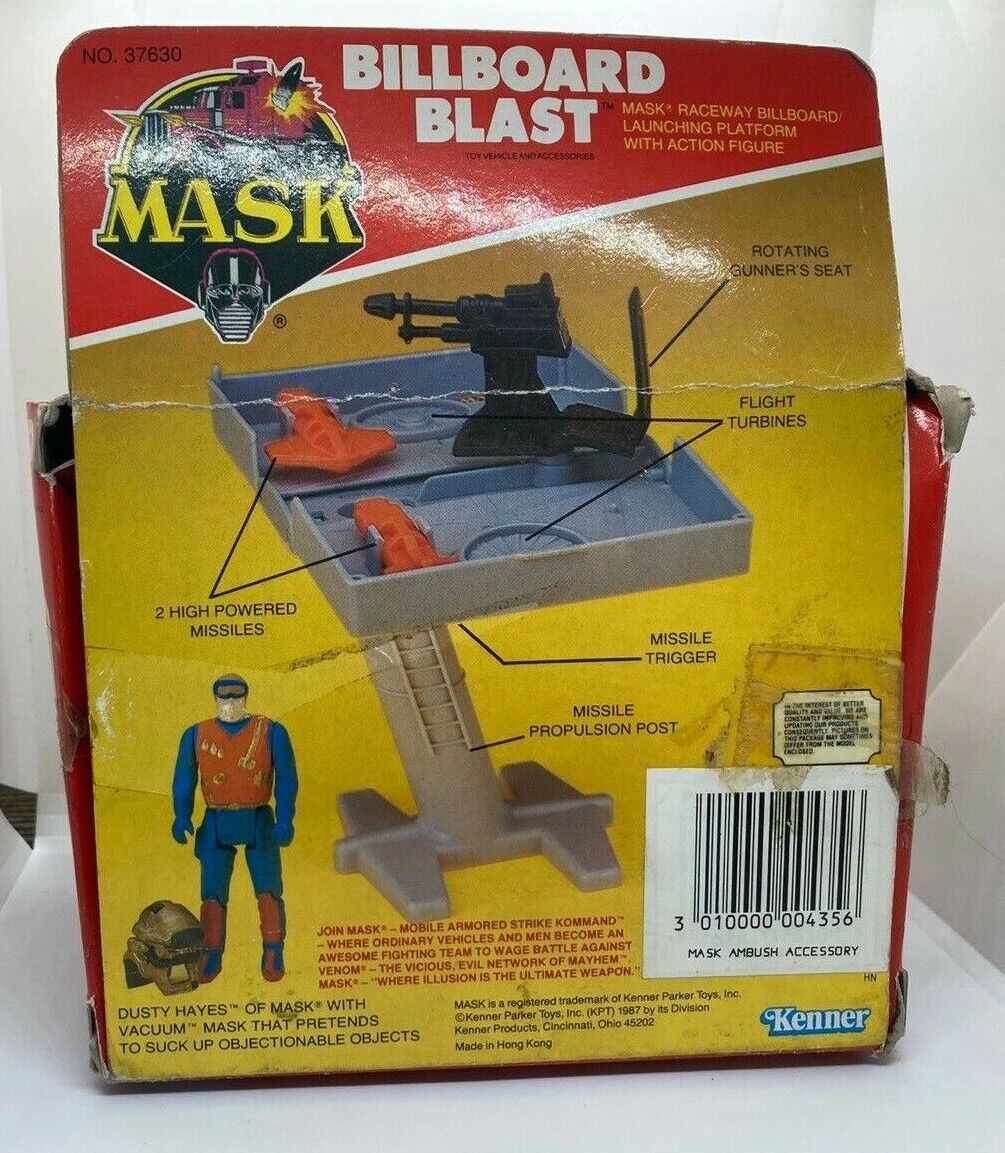 M.A.S.K. Billboard Blast Complete with box