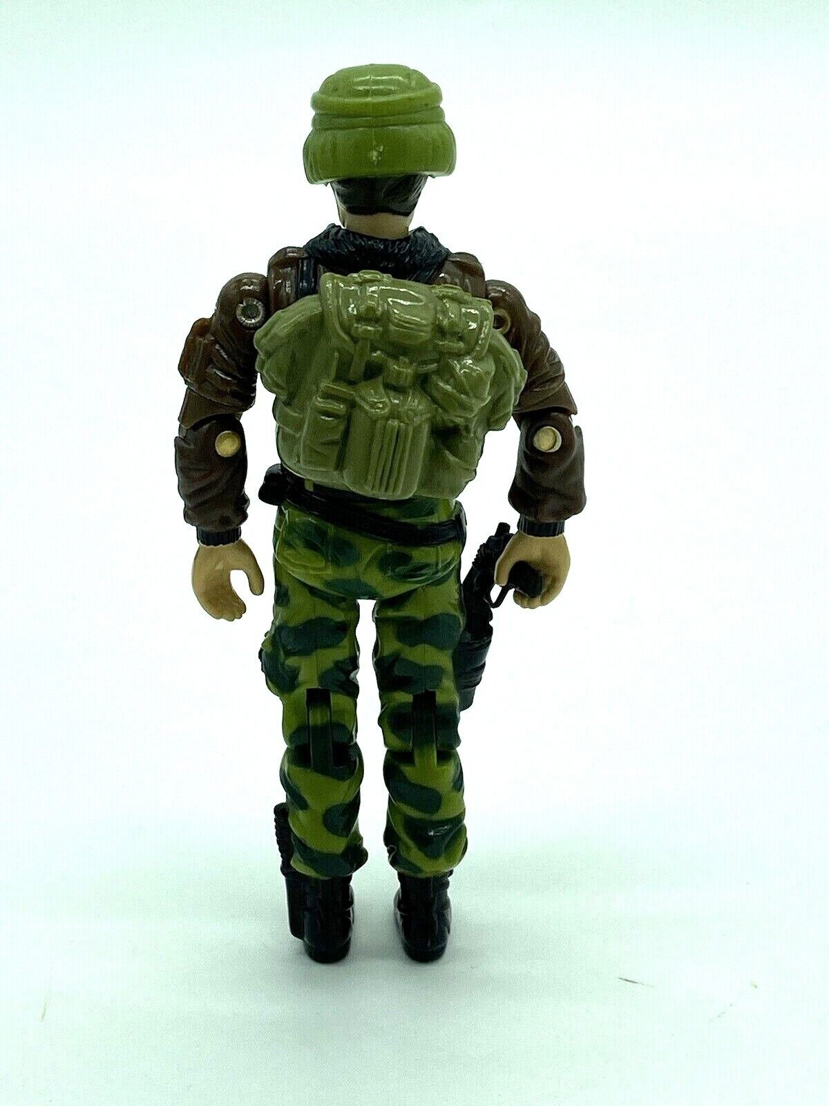 G.I. Joe Hawk complete figure. General Hawk with Action Force file card