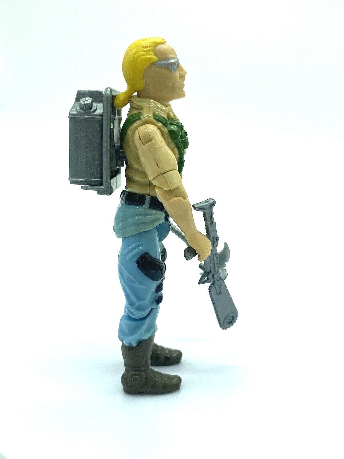 G.I. Joe Buzzer figure complete with file card