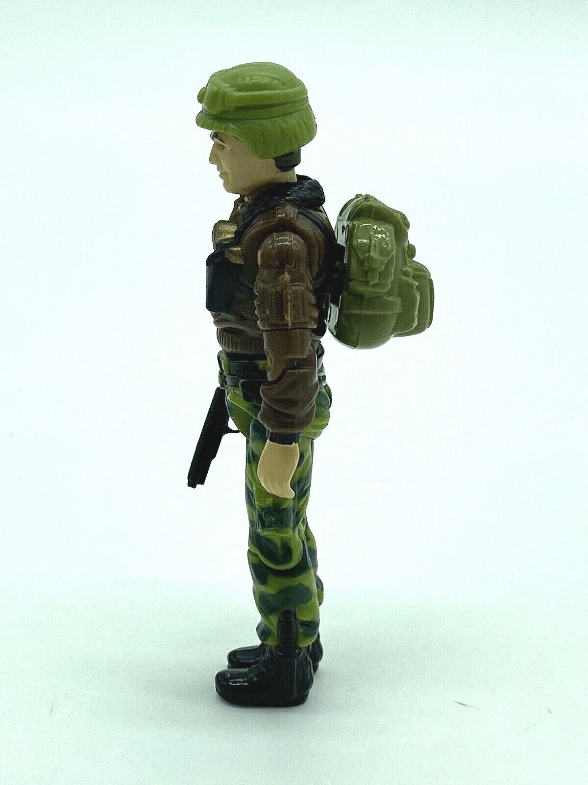 G.I. Joe Hawk complete figure. General Hawk with Action Force file card