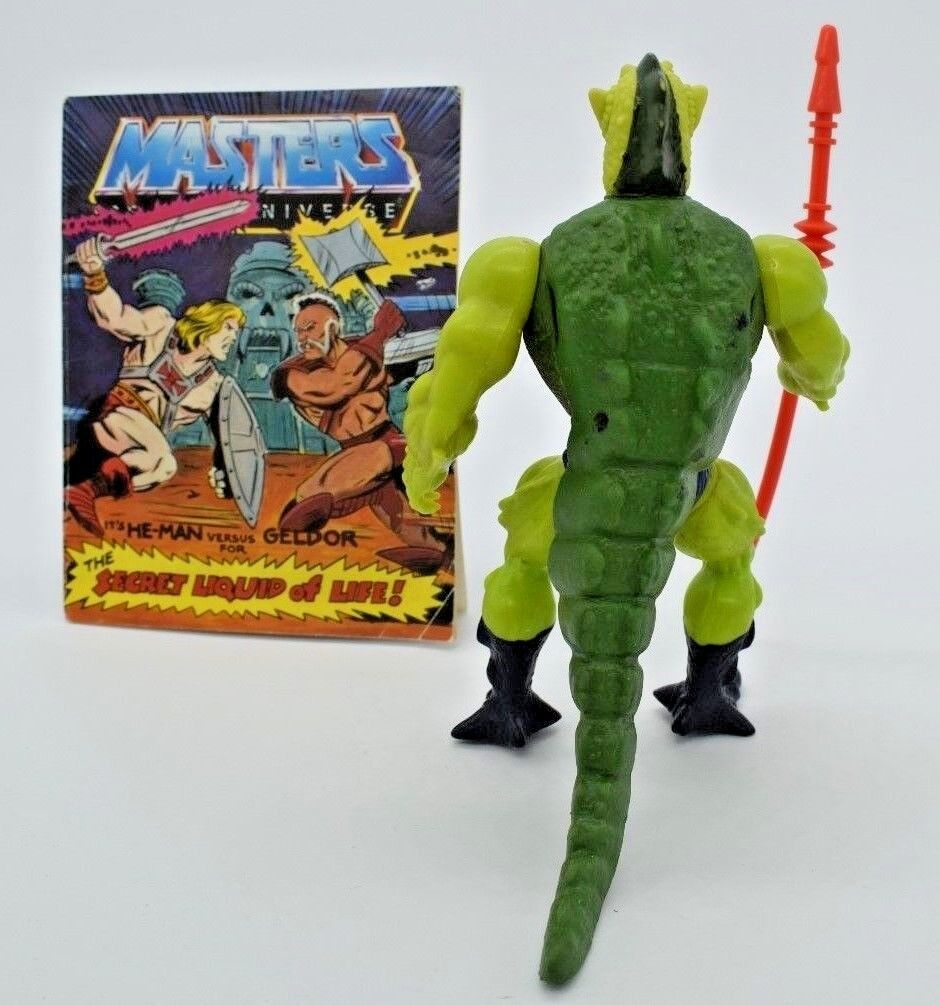 He-Man Whiplash complete and with comic