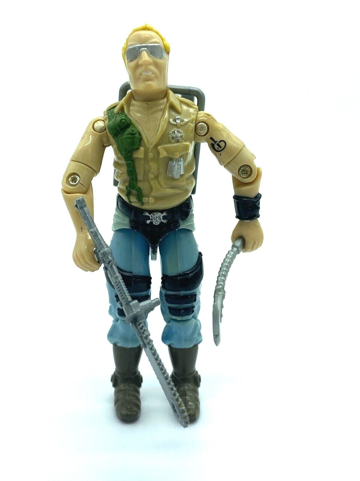 G.I. Joe Buzzer figure complete with file card