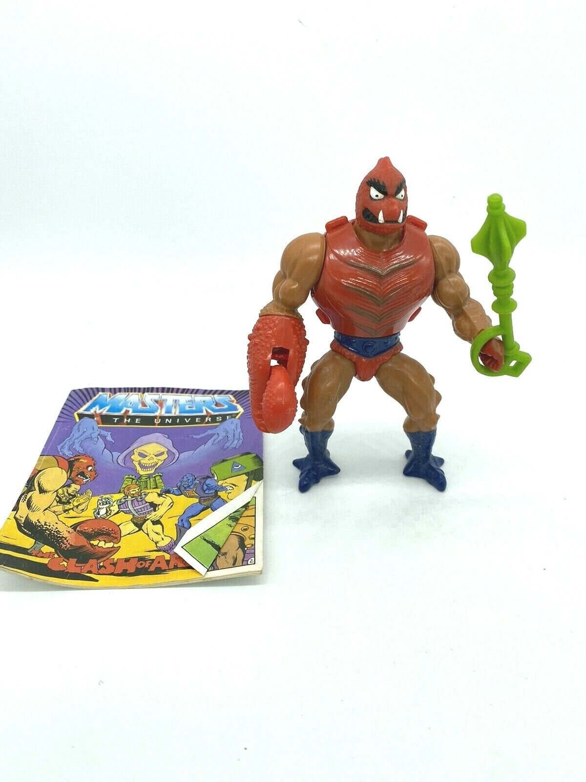 He-Man Clawful figure complete with comic