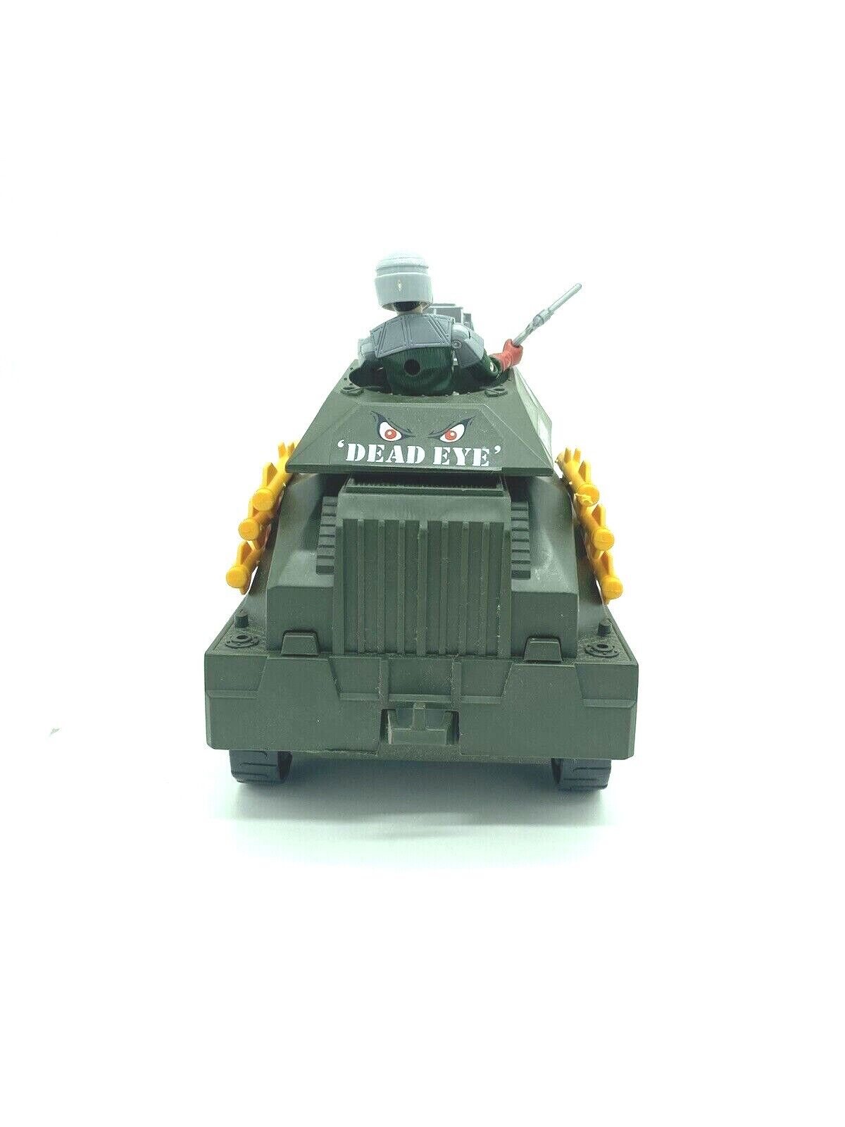 G.I Joe Persuader tank vehicle complete with Backstop. Action Force stickers