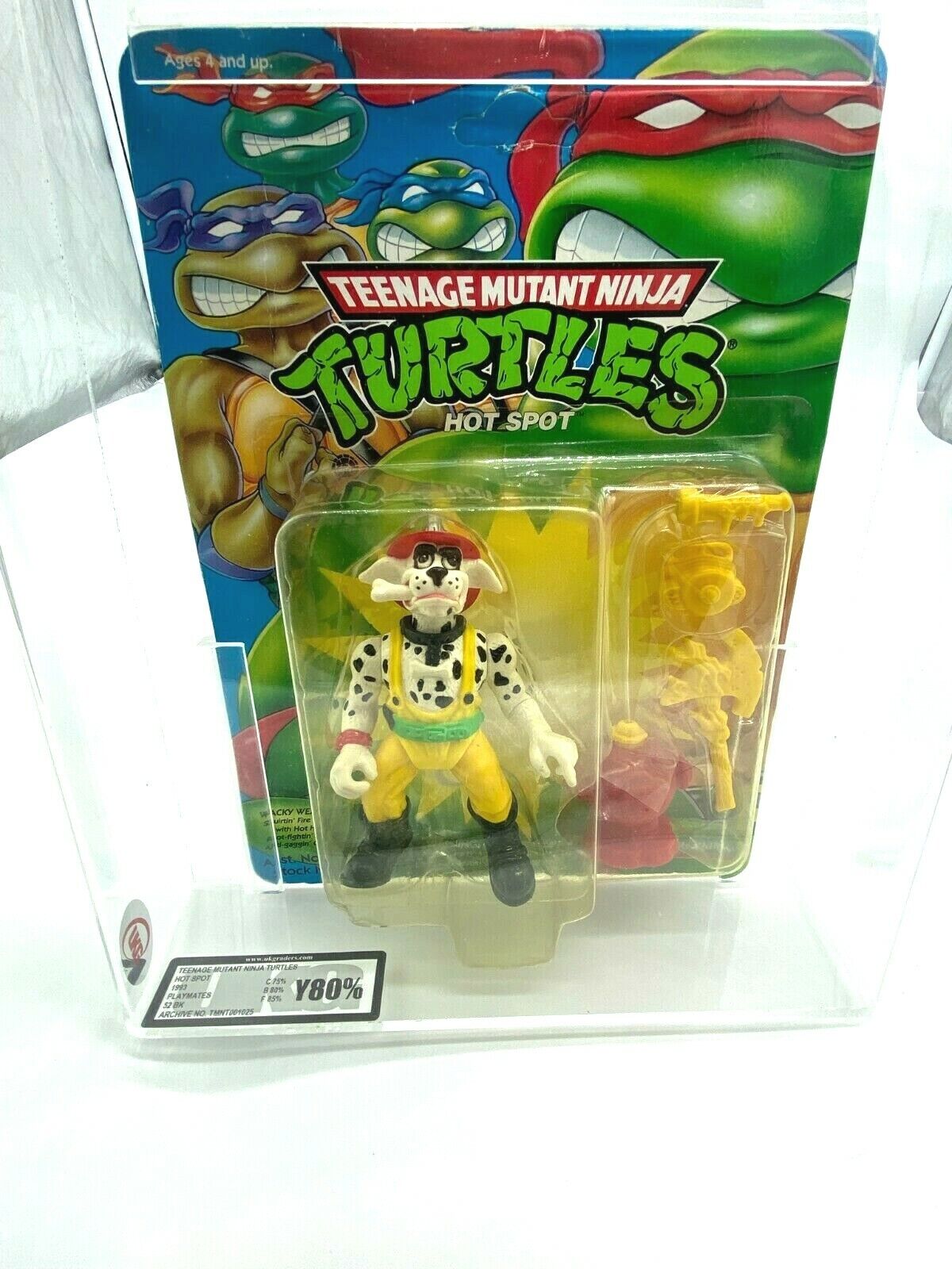 TMNT Hot Spot Dalmation MOC Complete graded