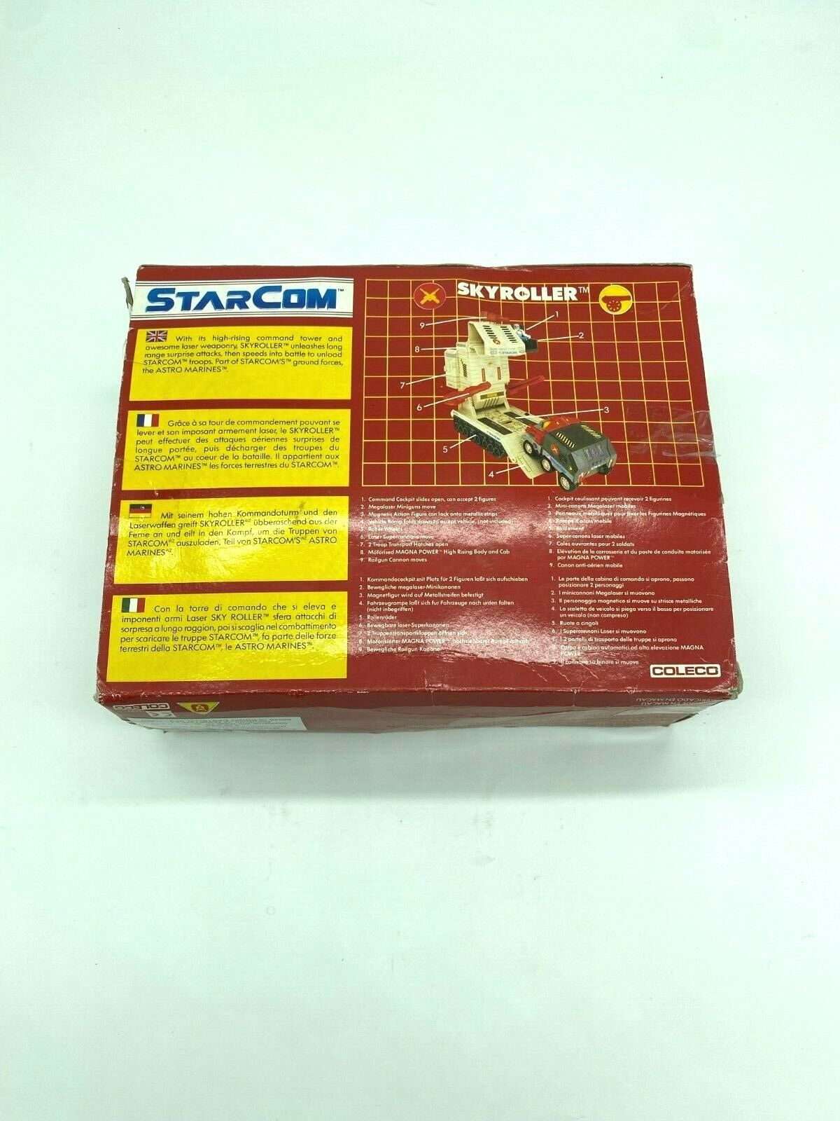 StarCom Skyroller vehicle complete with box. Working mechanism