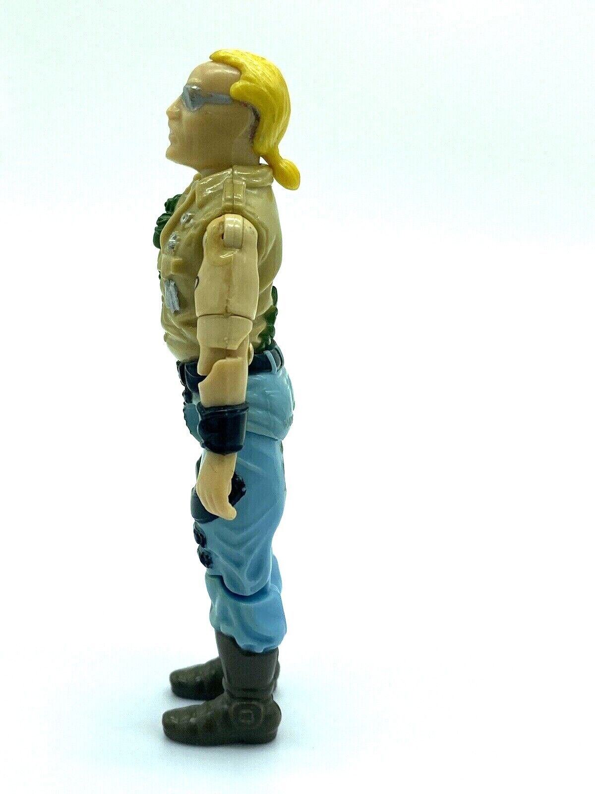 G.I. Joe Buzzer figure complete with file card