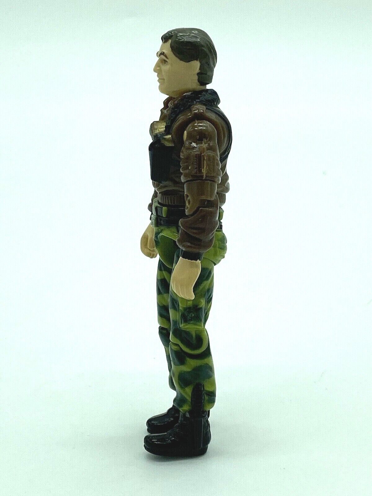 G.I. Joe Hawk complete figure. General Hawk with Action Force file card