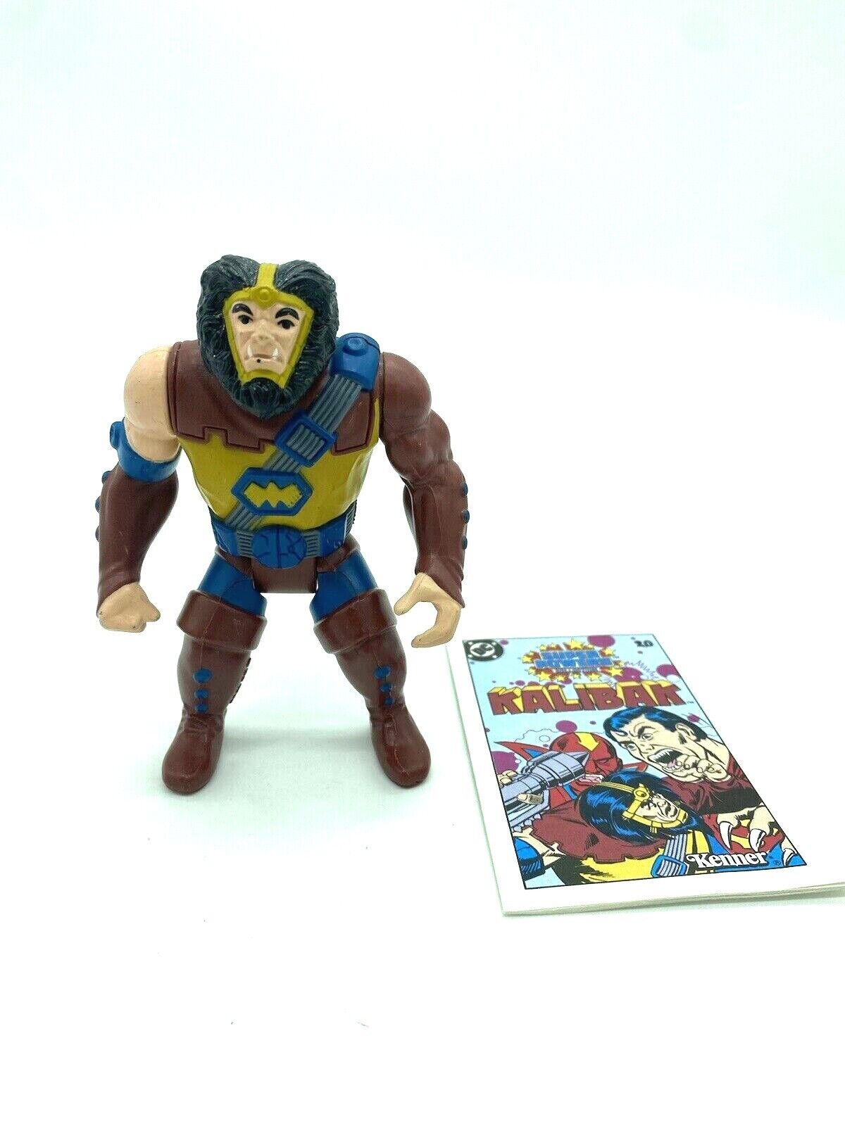 Super Powers figure Kalibak and comic DC