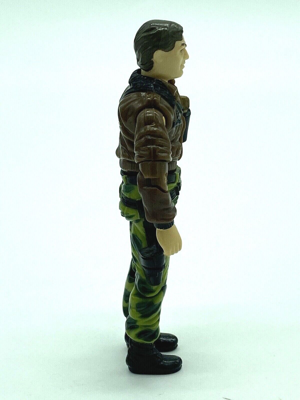 G.I. Joe Hawk complete figure. General Hawk with Action Force file card